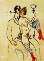 Angel Fernandez Soto with woman Angel sex Pablo Picasso